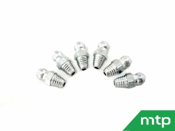 Vetnippel M6, set 6 stuks
