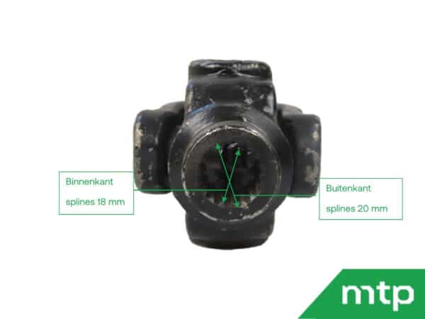 Kruiskoppeling 4wd vooras Iseki TU/TX - Image 3