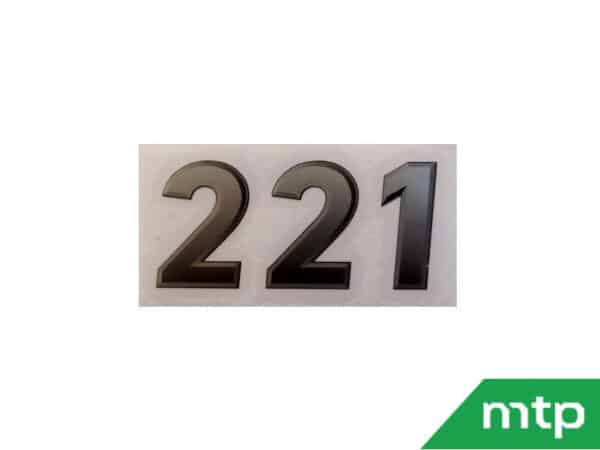 Autocollant de capot Yanmar type SA221