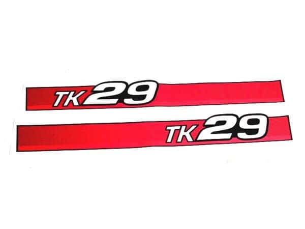 Motorkapstickers Iseki TK - Image 4